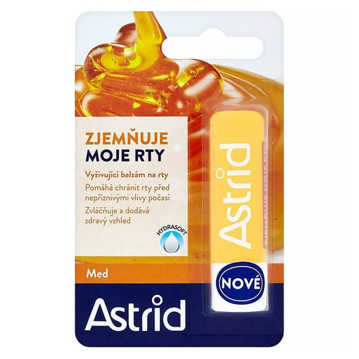 Obrázek z ASTRID Vyživující balzám na rty med 4,8 g 