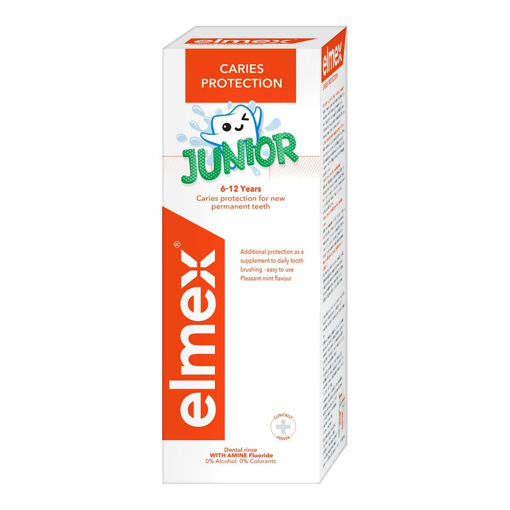 Obrázek z Elmex Caries Protection junior 6-12 Years 400 ml 