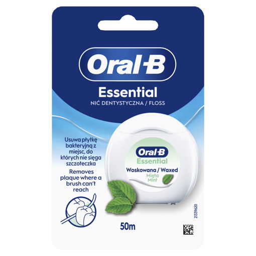 Obrázek z Oral-B Essential Floss Mint 50 m 