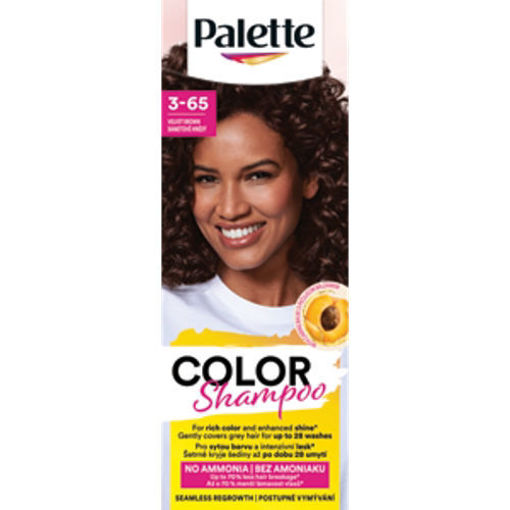 Obrázek z Palette Color Shampoo 244, 3-65 Čokoládově hnědý 