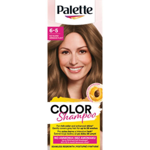 Obrázek z Palette Color Shampoo 6-5 oříškově plavý 