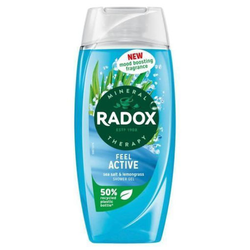 Obrázek z Radox sprchový gel Feel Active 225 ml 