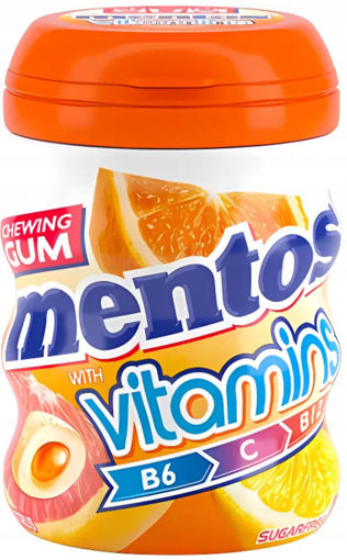 Obrázek z Mentos Vitamins citrus 52 g 