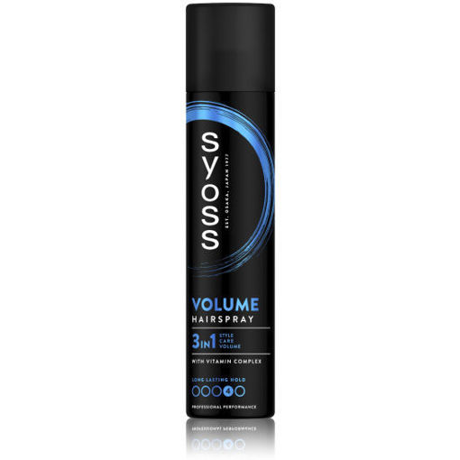 Obrázek z Syoss Volume Lift Lak na vlasy pro nadýchaný objem fixace 4 300 ml 