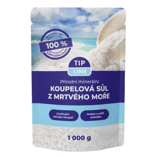 Obrázek z Tip Line koupelová sůl z Mrtvého moře 1 kg 