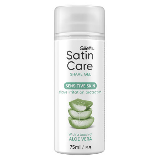 Obrázek z Gillette Satin Care Gel Na holení Aloe Vera 75 ml 