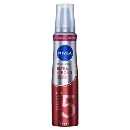 Obrázek z Nivea Ultra Strong pěnové tužidlo pro zvětšení objemu 150 ml 