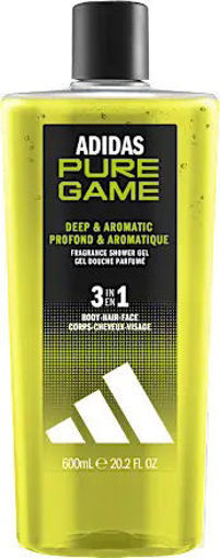 Obrázek z Adidas Pure Game sprchový gel 600 ml 