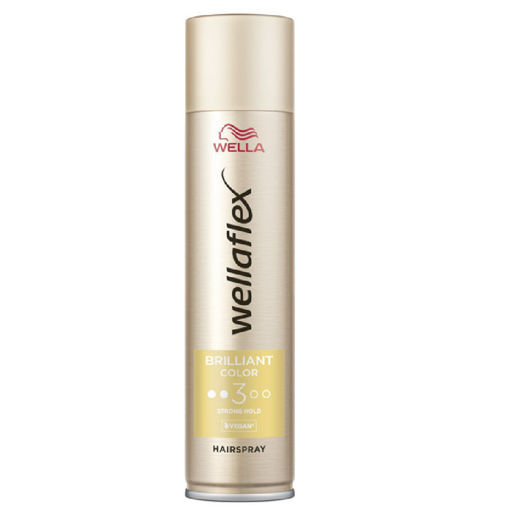 Obrázek z Wellaflex lak na vlasy Brilliant Color 3  250 ml 