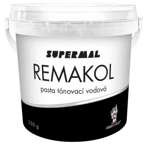 Obrázek z Remakol černý 0197 Pasta tónovací vodová V 3502 0,25 kg 