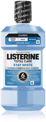 Obrázek z Listerine Stay White ústní voda 500 ml 